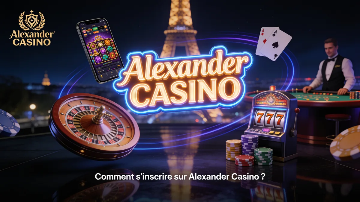 Comment s'inscrire sur Alexander Casino ? — alexander casino en France